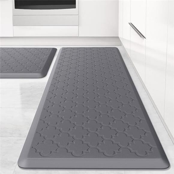 Kitchen Mat [2 PCS] Cushioned Anti-Fatigue Floor Mat, Waterproof Non-Skid - Picture 7 of 7